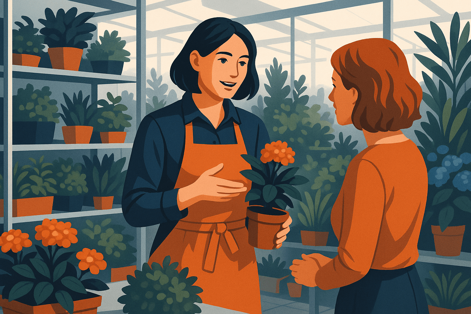 Mitarbeiter Gartenfachmarkt – VZ - Pflanzen u. Blumen (gn)